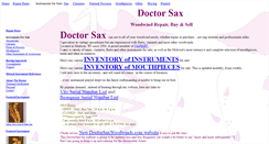 Desktop Screenshot of doctorsax.biz