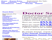 Tablet Screenshot of doctorsax.biz